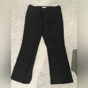 Madewell Jet Black Denim Jeans